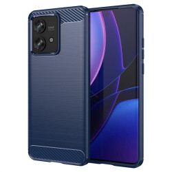 Силиконов гръб Rugged Armor за Motorola Edge 40 Neo 5G - тъмно син