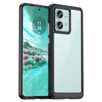 Силиконов гръб Rugged Armor за Motorola Edge 40 Neo 5G - черна рамка