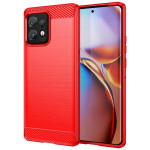 Силиконов гръб Rugged Armor за Motorola Edge 40 Pro 5G - червен