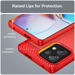 Силиконов гръб Rugged Armor за Motorola Edge 40 Pro 5G - червен - 0