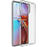Силиконов гръб марка IMAK за Motorola Edge 40 Pro 5G - прозрачен