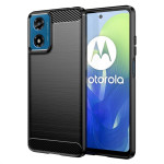 Силиконов гръб Rugged Armor за Motorola Moto G04 - черен