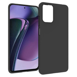 Силиконов гръб за Motorola Moto G04 - черен
