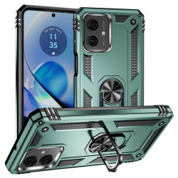 Хибриден гръб със стойка за Motorola G54 5G - зелен