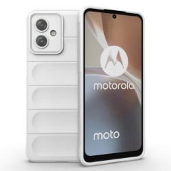 Силиконов гръб за Motorola G54 5G - бял