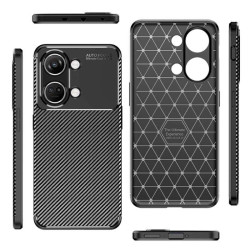 Силиконов гръб Rugged Armor за OnePlus Nord 3 5G - черен