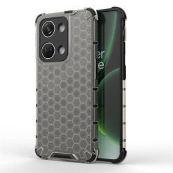 Хибриден гръб с ромбоидна шарка за OnePlus Nord 3 5G - черен