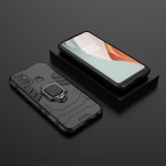 Хибриден гръб със стойка за OnePlus Nord N100 - черен - 0