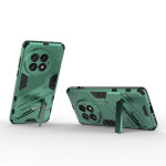 Хибриден гръб със стойка марка BIBERCAS за OnePlus 13 - зелен металик - 0