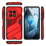 Хибриден гръб със стойка марка BIBERCAS за OnePlus 13 - червен - 3
