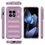 Подсилен силиконов гръб на ленти за OnePlus 13 - лилав - 0