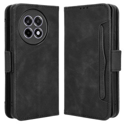 Калъф тип портмоне с магнитна закопчалка за OnePlus 13R - черен