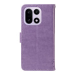 Калъф тип портмоне с дърво за OnePlus 15 - лилав - 3 Калъф тип портмоне с дърво за OnePlus 15 - лилав - 3