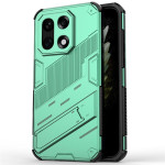 Хибриден гръб със стойка марка BIBERCAS за OnePlus 15 - зелен металик