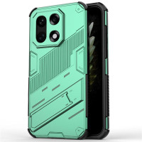 Хибриден гръб със стойка марка BIBERCAS за OnePlus 15 - зелен металик