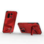 Хибриден гръб със стойка марка BIBERCAS за OnePlus 15 - червен - 1