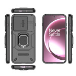 Хибриден гръб със стойка и слайдър за камера за OnePlus 15 - черен - 0