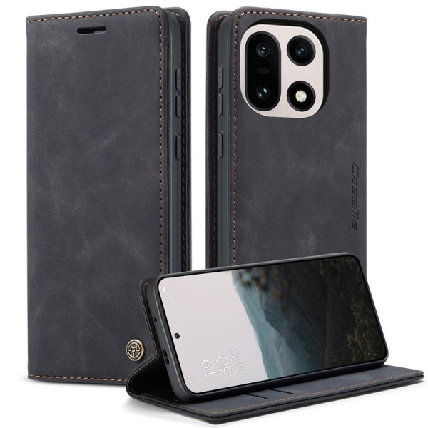 Калъф страничен flip марка CASEME за OnePlus 15 – черен Калъф страничен flip марка CASEME за OnePlus 15 – черен