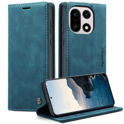 Калъф страничен flip марка CASEME за OnePlus 15 – тюркоазен