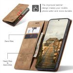 Калъф страничен flip марка CASEME за OnePlus 15 – светло кафяв - 2 Калъф страничен flip марка CASEME за OnePlus 15 – светло кафяв - 2