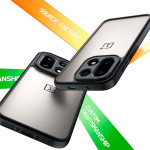 Силиконов гръб Rugged Armor за OnePlus 15 - черна рамка - 1