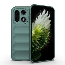 Подсилен силиконов гръб на ленти за OnePlus 15 - зелен
