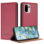 Тънък кожен калъф за OnePlus 15R – червен - 1 Тънък кожен калъф за OnePlus 15R – червен - 1