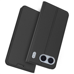 Тънък калъф страничен flip за OnePlus Nord 4 5G &ndash; черен