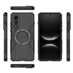 Хибриден гръб с метален пръстен за OnePlus Nord 5 5G - черен - 2