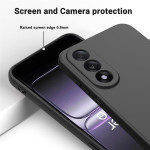 Силиконов гръб с верижка за OnePlus Nord 5 5G - черен - 0