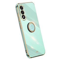 Силиконов гръб със стойка тип пръстен марка XINLI за OnePlus Nord 5 5G - зелен
