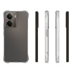 Силиконов гръб с подсилени ръбове за Realme 14 5G - прозрачен - 2