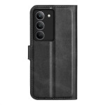 Кожен калъф тип портмоне за Realme 14x - черен - 1 Кожен калъф тип портмоне за Realme 14x - черен - 1