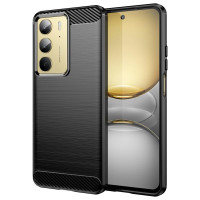Силиконов гръб Rugged Armor за Realme 14x - черен