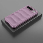 Подсилен силиконов гръб на ленти за Realme 16 5G - лилав - 1