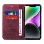 Калъф страничен flip марка BETOPNICE за Realme 16 Pro+ – винено червен - 0 Калъф страничен flip марка BETOPNICE за Realme 16 Pro+ – винено червен - 0