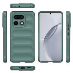 Подсилен силиконов гръб на ленти за Realme 16 Pro+ - зелен - 2