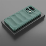 Подсилен силиконов гръб на ленти за Realme 16 Pro+ - зелен - 0