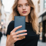 Калъф тип портмоне марка DIERFENG за Realme C100 5G - тъмно син - 0 Калъф тип портмоне марка DIERFENG за Realme C100 5G - тъмно син - 0