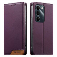 Калъф тип портмоне марка DIERFENG за Realme C100 5G - лилав