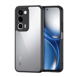 Силиконов гръб Rugged Armor марка DUX DUCIS за Realme C100 5G - черна рамка