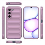 Подсилен силиконов гръб на ленти за Realme C100 5G - лилав - 1