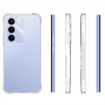 Силиконов гръб с подсилени ръбове за Realme C100 5G - прозрачен - 0