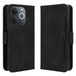 Кожен калъф тип портмоне с магнитна закопчалка за Realme Note 70T - черен Кожен калъф тип портмоне с магнитна закопчалка за Realme Note 70T - черен