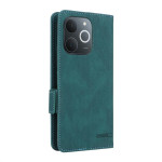 Кожен калъф тип портмоне с магнитна закопчалка за Realme Note 70T - тюркоазен - 3 Кожен калъф тип портмоне с магнитна закопчалка за Realme Note 70T - тюркоазен - 3