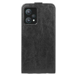 Кожен калъф flip за Realme 9 Pro - черен - 0