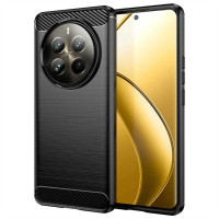 Силиконов гръб Rugged Armor за Realme 12 Pro/12 Pro+ - черен