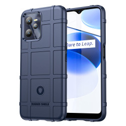 Подсилен силиконов гръб за Realme C35 - тъмно син