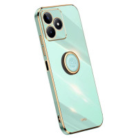 Хибриден гръб със стойка тип пръстен марка XINLI за Realme C53 - зелен