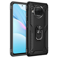 Хибриден гръб със стойка за Xiaomi Mi 10T Lite 5G - черен